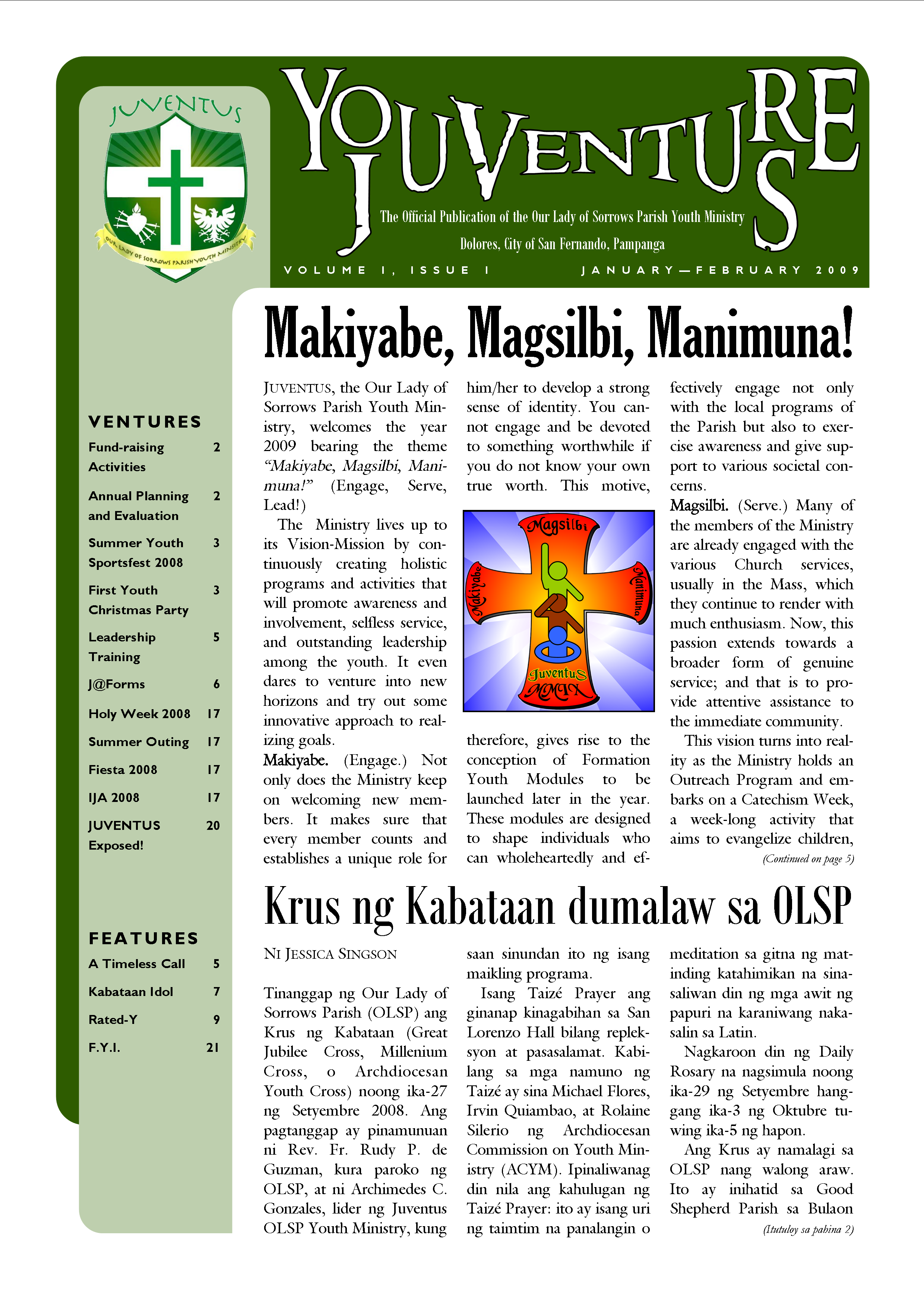 You Venture, Juventus! Vol.I Ish.1